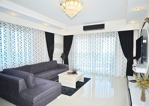 مجمع فاخر - خدمات 5 نجوم - شقة عائلية 3 غرف وصالة - في مهموتلار / الانيا 