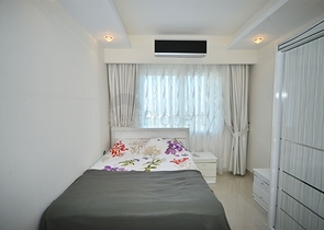 مجمع فاخر - خدمات 5 نجوم - شقة عائلية 3 غرف وصالة - في مهموتلار / الانيا 