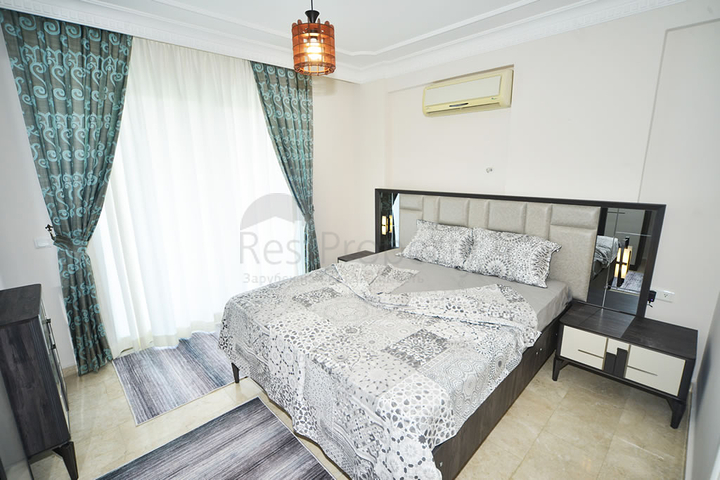 شقة مفروشة - 2 غرفة وصالة - ضمن مجمع سكني - في مهموتلار / الانيا