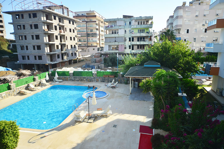 شقة مفروشة - 2 غرفة وصالة - ضمن مجمع سكني - في مهموتلار / الانيا