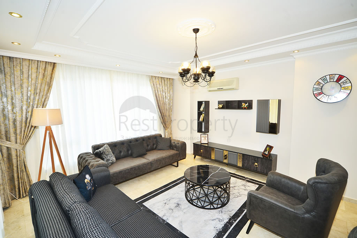 شقة مفروشة - 2 غرفة وصالة - ضمن مجمع سكني - في مهموتلار / الانيا