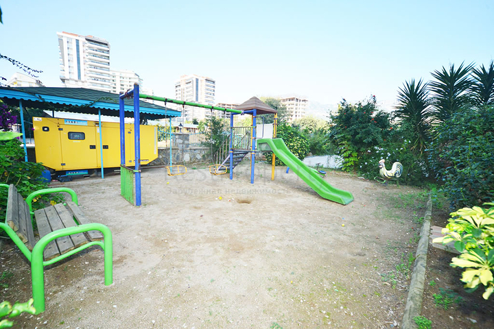 شقة مفروشة - 2 غرفة وصالة - ضمن مجمع سكني - في مهموتلار / الانيا