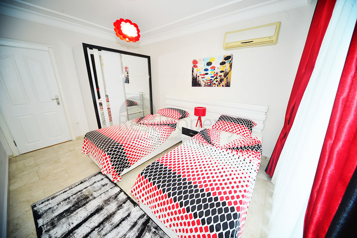 شقة مفروشة - 2 غرفة وصالة - ضمن مجمع سكني - في مهموتلار / الانيا