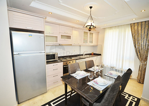 شقة مفروشة - 2 غرفة وصالة - ضمن مجمع سكني - في مهموتلار / الانيا