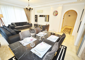 شقة مفروشة - 2 غرفة وصالة - ضمن مجمع سكني - في مهموتلار / الانيا