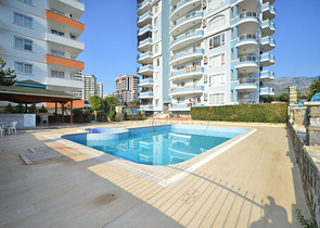 شقة مفروشة - 2 غرفة وصالة - ضمن مجمع سكني - في مهموتلار / الانيا