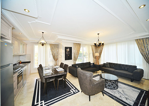 شقة مفروشة - 2 غرفة وصالة - ضمن مجمع سكني - في مهموتلار / الانيا