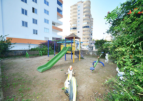 شقة مفروشة - 2 غرفة وصالة - ضمن مجمع سكني - في مهموتلار / الانيا