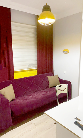 شقة 2 + 1 مع أثاث في غورسو كونيالتي أنطاليا