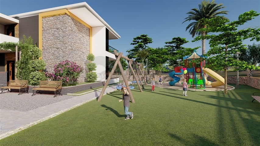 فرصة حقيقة لامتلاك منزل العطلات - تصميم مميز -قريب من البحر -بالتقسيط - في افسلار / الانيا 