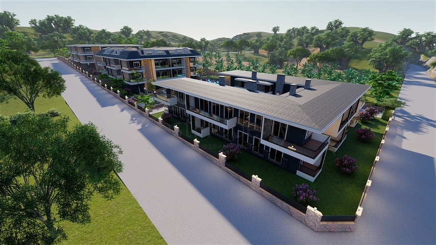 فرصة حقيقة لامتلاك منزل العطلات - تصميم مميز -قريب من البحر -بالتقسيط - في افسلار / الانيا 