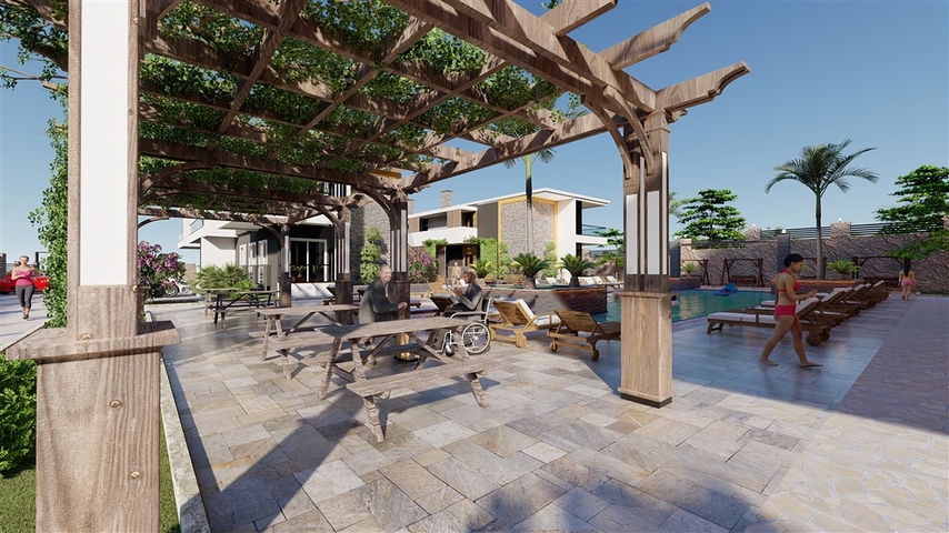 فرصة حقيقة لامتلاك منزل العطلات - تصميم مميز -قريب من البحر -بالتقسيط - في افسلار / الانيا 