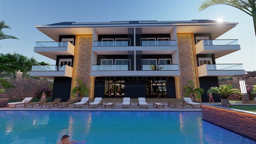 فرصة حقيقة لامتلاك منزل العطلات - تصميم مميز -قريب من البحر -بالتقسيط - في افسلار / الانيا 