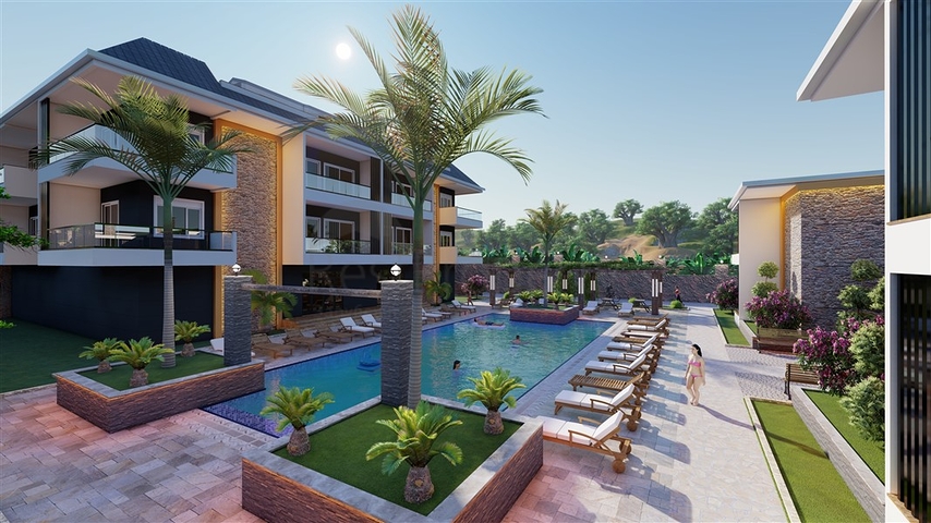 فرصة حقيقة لامتلاك منزل العطلات - تصميم مميز -قريب من البحر -بالتقسيط - في افسلار / الانيا 