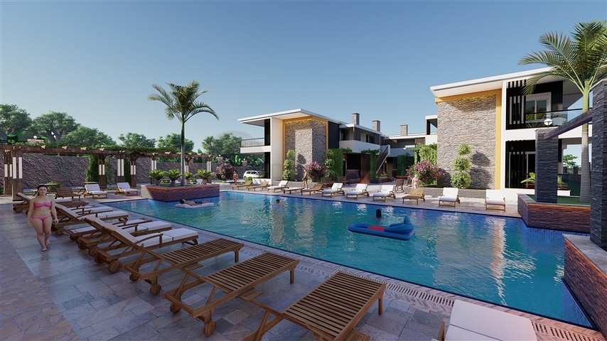 فرصة حقيقة لامتلاك منزل العطلات - تصميم مميز -قريب من البحر -بالتقسيط - في افسلار / الانيا 