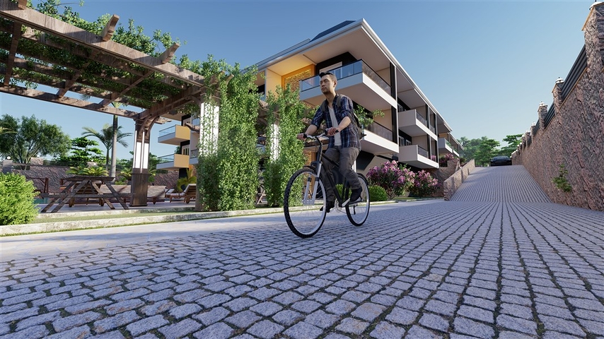 فرصة حقيقة لامتلاك منزل العطلات - تصميم مميز -قريب من البحر -بالتقسيط - في افسلار / الانيا 