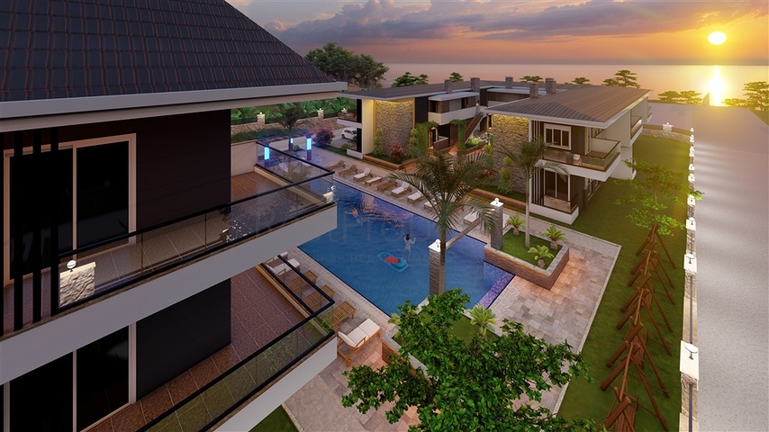 فرصة حقيقة لامتلاك منزل العطلات - تصميم مميز -قريب من البحر -بالتقسيط - في افسلار / الانيا 