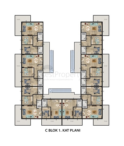 فرصة حقيقة لامتلاك منزل العطلات - تصميم مميز -قريب من البحر -بالتقسيط - في افسلار / الانيا 