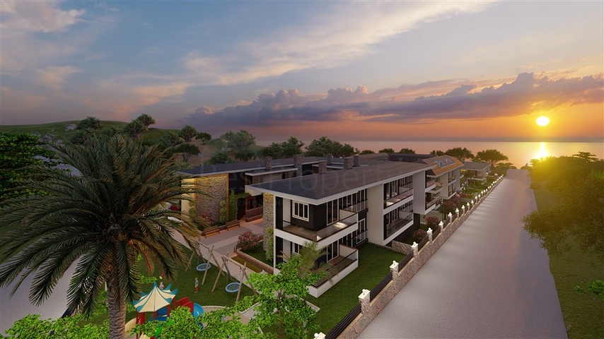 فرصة حقيقة لامتلاك منزل العطلات - تصميم مميز -قريب من البحر -بالتقسيط - في افسلار / الانيا 