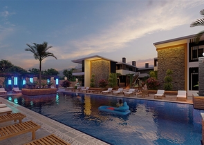 فرصة حقيقة لامتلاك منزل العطلات - تصميم مميز -قريب من البحر -بالتقسيط - في افسلار / الانيا 