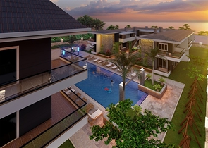 فرصة حقيقة لامتلاك منزل العطلات - تصميم مميز -قريب من البحر -بالتقسيط - في افسلار / الانيا 