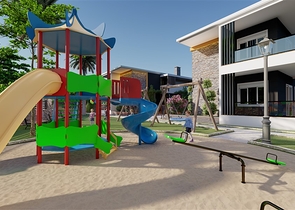 فرصة حقيقة لامتلاك منزل العطلات - تصميم مميز -قريب من البحر -بالتقسيط - في افسلار / الانيا 