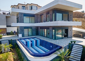 اطلالة بحر - فيلا فاخرة حديثة - في كارجي جاك / الانيا 