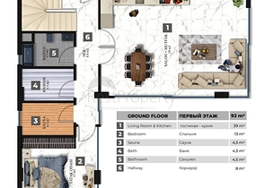 اطلالة بحر - فيلا فاخرة حديثة - في كارجي جاك / الانيا 