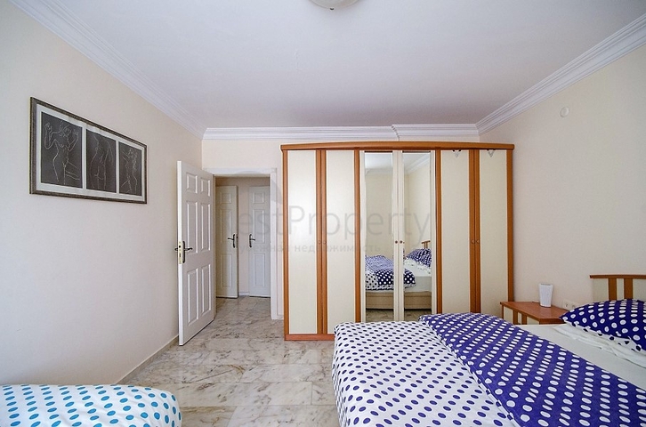 اطلالة بحر - شقة واسعة من تصميم 1+2 - في مهموتلار / الانيا 