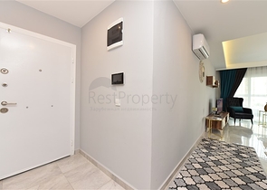 شقة غرفة وصالة - واسعة نسبيا - مفروشة وضمن مجمع حديث - في مهموتلار / الانيا 