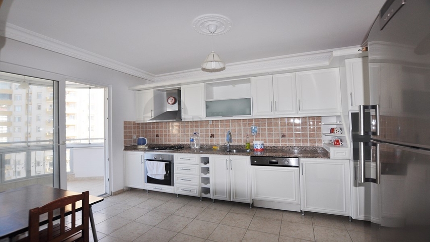 شقة 2 غرفة وصالة - مع الاثاث - في مهموتلار / الانيا 