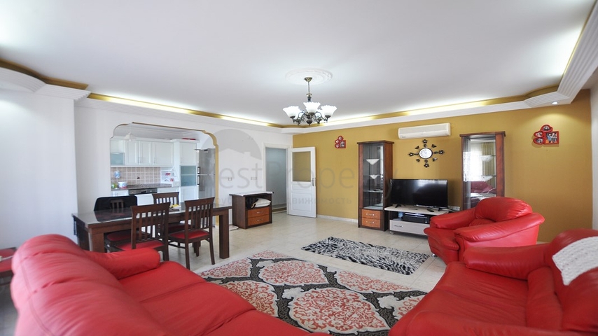 شقة 2 غرفة وصالة - مع الاثاث - في مهموتلار / الانيا 