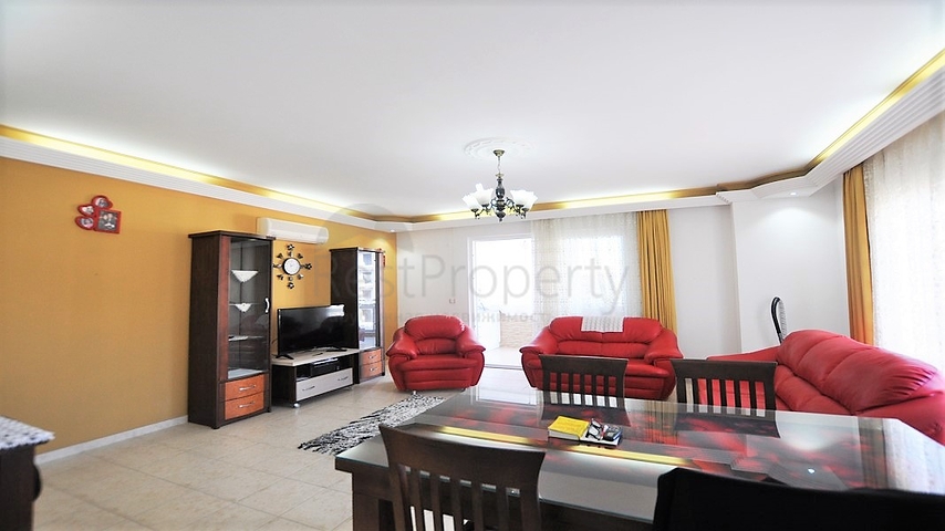 شقة 2 غرفة وصالة - مع الاثاث - في مهموتلار / الانيا 