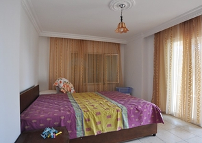 شقة 2 غرفة وصالة - مع الاثاث - في مهموتلار / الانيا 