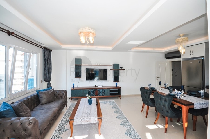 شقة ضمن مجمع يضم كافة الخدمات - تصميم 1+2 - في مهموتلار / الانيا 