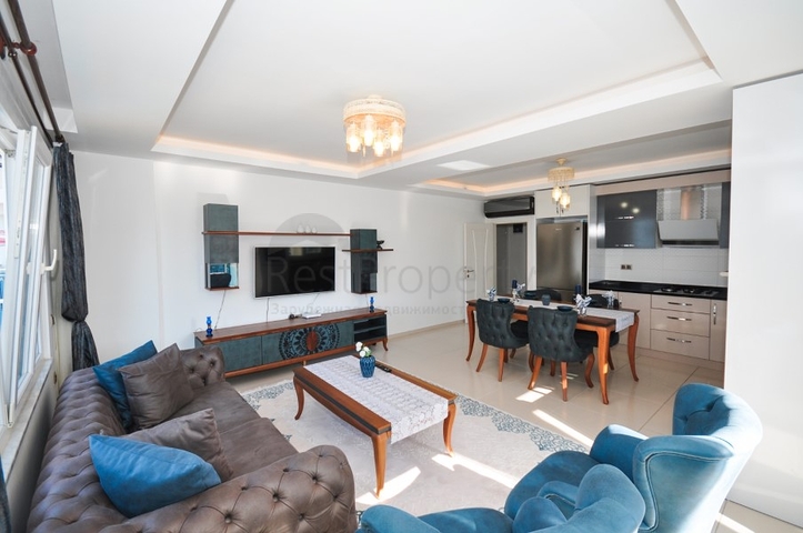 شقة ضمن مجمع يضم كافة الخدمات - تصميم 1+2 - في مهموتلار / الانيا 