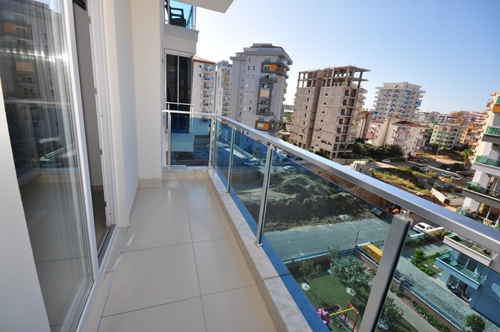 شقة ضمن مجمع يضم كافة الخدمات - تصميم 1+2 - في مهموتلار / الانيا 