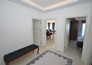 شقة ضمن مجمع يضم كافة الخدمات - تصميم 1+2 - في مهموتلار / الانيا 