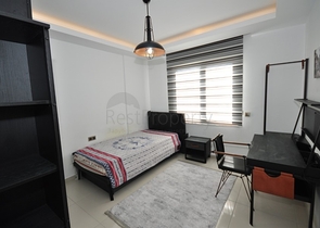 شقة ضمن مجمع يضم كافة الخدمات - تصميم 1+2 - في مهموتلار / الانيا 