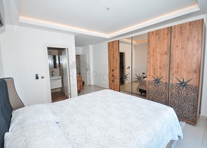 شقة ضمن مجمع يضم كافة الخدمات - تصميم 1+2 - في مهموتلار / الانيا 