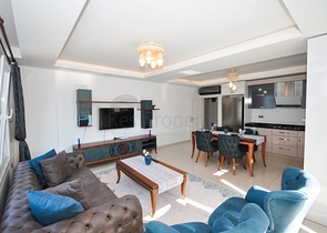 شقة ضمن مجمع يضم كافة الخدمات - تصميم 1+2 - في مهموتلار / الانيا 