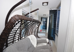 شقة ضمن مجمع يضم كافة الخدمات - تصميم 1+2 - في مهموتلار / الانيا 