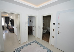 شقة ضمن مجمع يضم كافة الخدمات - تصميم 1+2 - في مهموتلار / الانيا 