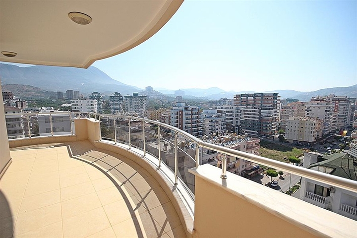 اطلالة بحر - دوبلكس 4 غرف وصالة - في مهموتلار / الانيا 