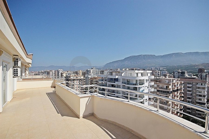 اطلالة بحر - دوبلكس 4 غرف وصالة - في مهموتلار / الانيا 