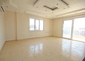 اطلالة بحر - دوبلكس 4 غرف وصالة - في مهموتلار / الانيا 