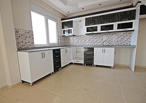 اطلالة بحر - دوبلكس 4 غرف وصالة - في مهموتلار / الانيا 