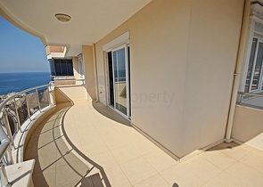 اطلالة بحر - دوبلكس 4 غرف وصالة - في مهموتلار / الانيا 