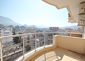 اطلالة بحر - دوبلكس 4 غرف وصالة - في مهموتلار / الانيا 