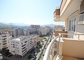 اطلالة بحر - دوبلكس 4 غرف وصالة - في مهموتلار / الانيا 